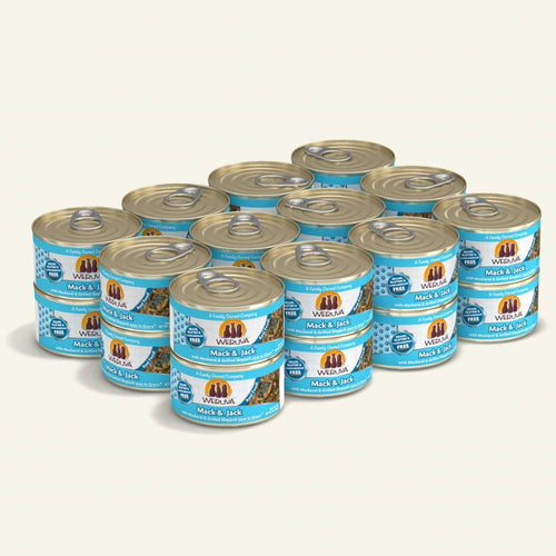 Weruva Mack And Jack With Mackerel and Grilled Skipjack Canned Cat Food