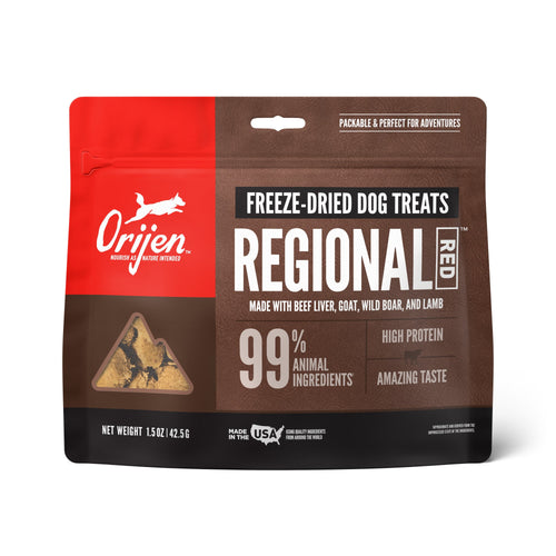 ORIJEN Regional Red Freeze-Dried Dog Treats (3.25-oz)