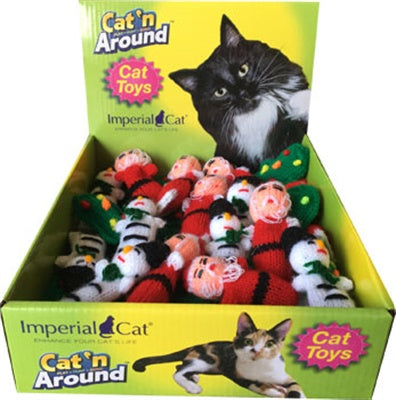 Holiday Catnip Critters Asst