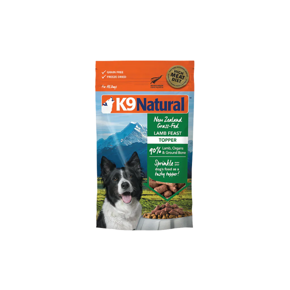 K9 Natural Lamb Feast Freeze-Dried Topper (5 oz)