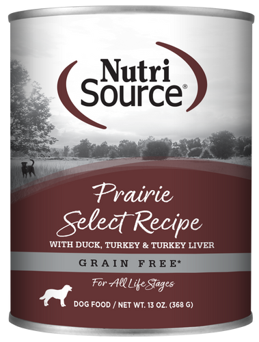 NutriSource® Prairie Select Healthy Grain Free Wet Dog Food