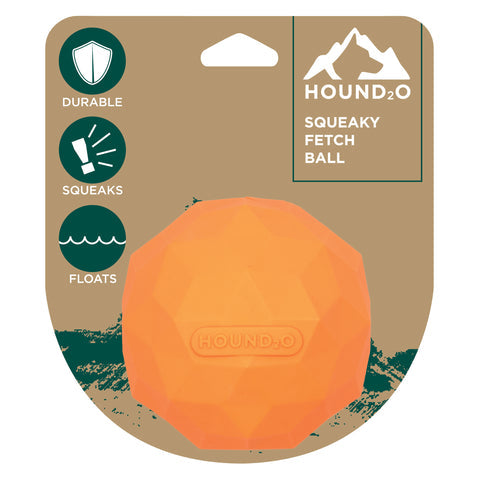 Hound2O Squeaky Fetch Ball Dog Toy