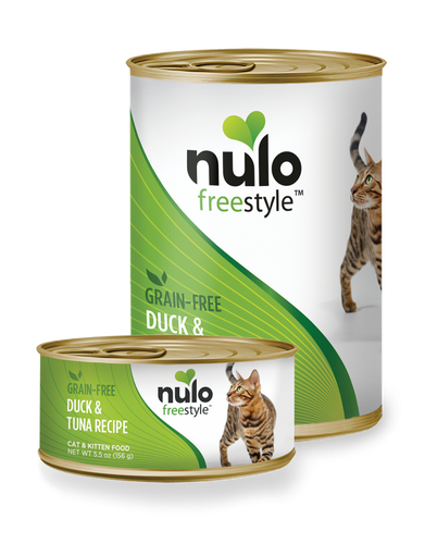 Nulo FreeStyle Grain Free Duck & Tuna Recipe Canned Kitten & Cat Food