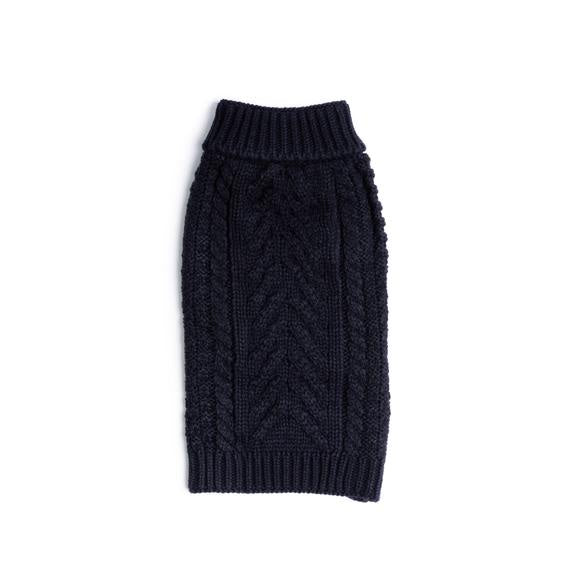 Fab Dog Navy Chunky Turtleneck (8)