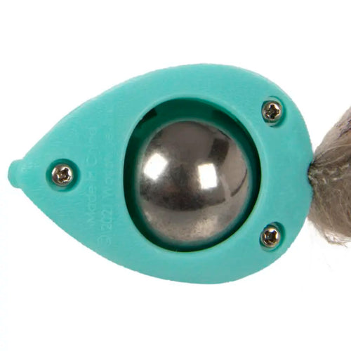 SmartyKat Instincts Sneaky Slider™ Rolling Marble Cat Toy (Small / Teal)