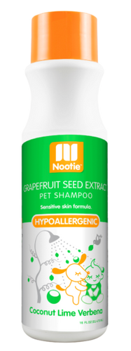 Nootie Grapefruit Seed Extract Coconut Lime Verbena Hypoallergenic Shampoo for Dogs