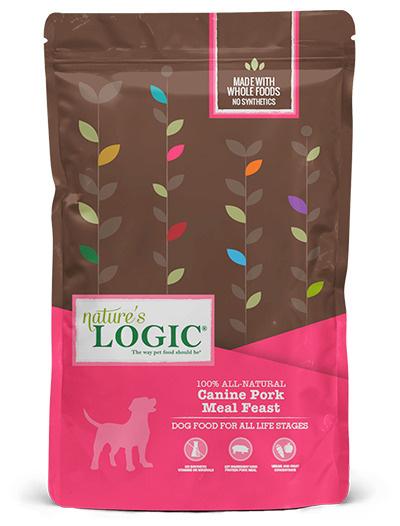 Nature's Logic Canine Pork Meal Feast Dry Dog Food