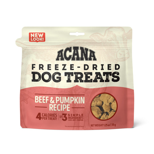 ACANA Beef & Pumpkin Freeze-Dried Treats (3.25 Oz)