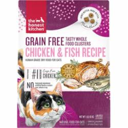 Honest Kitchen Cat Cluster GF Chicken Whitefish (4lb)