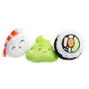 Pearhead Pet Sushi Dog Toy Set (9.25” W x 5.75” H)