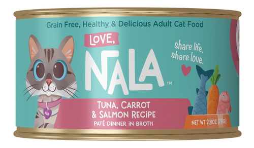 Love Nala Pate Tuna Salmon Carrot 2.8oz