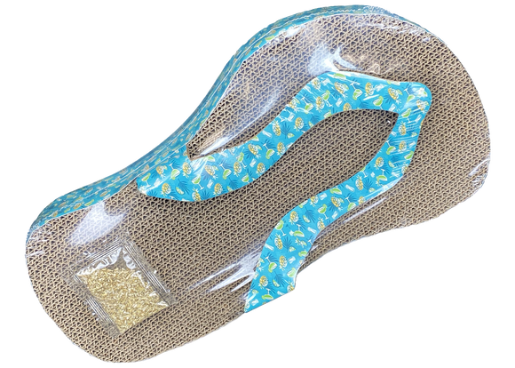 Multipet Margaritaville® Flip Flop Cat Scratcher (16