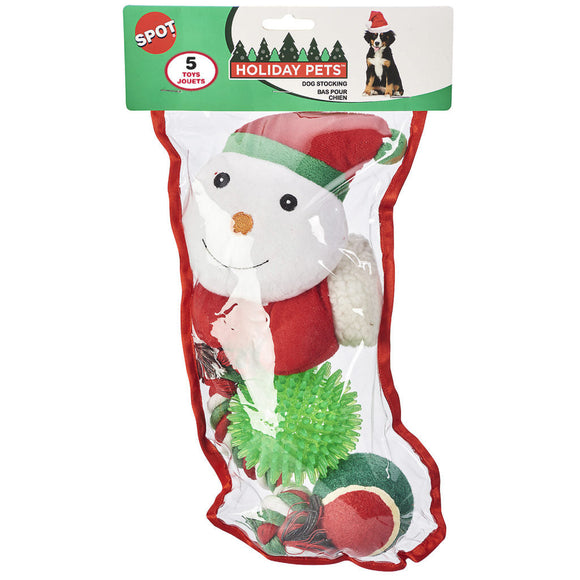 Ethical Pet Spot Holiday Dog Stocking Large Dog Toy