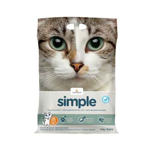 Intersand Value Clumping Litter Simple for Cats