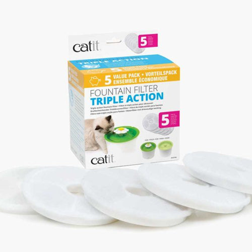 Catit 2.0 Triple Action Water Softener 5pk