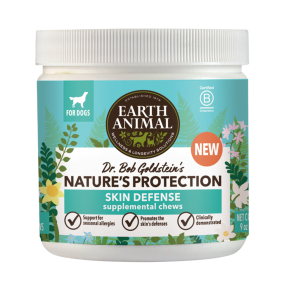 Earth Animal Nature's Protection Skin Defense Chews