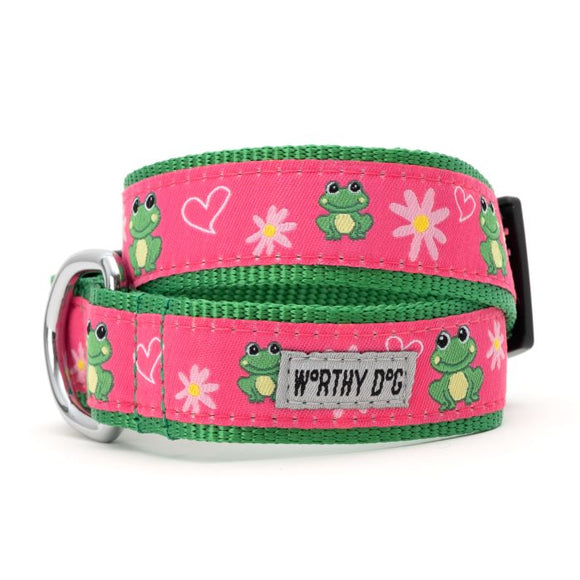 The Worthy Dog Ribbit Collar