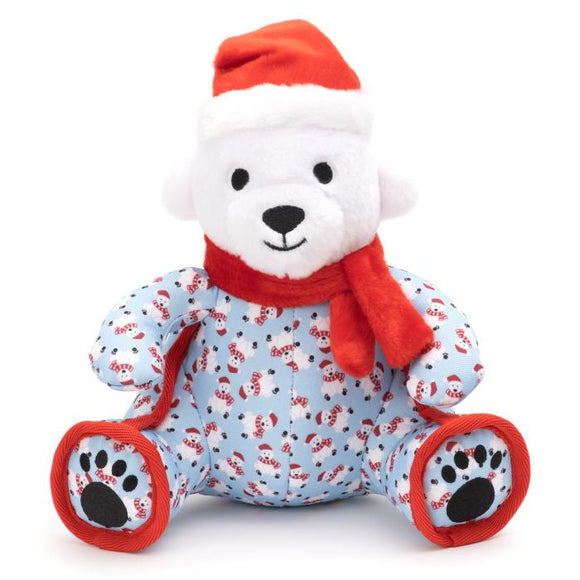 The Worthy Dog Polar Bear Toy (Small)