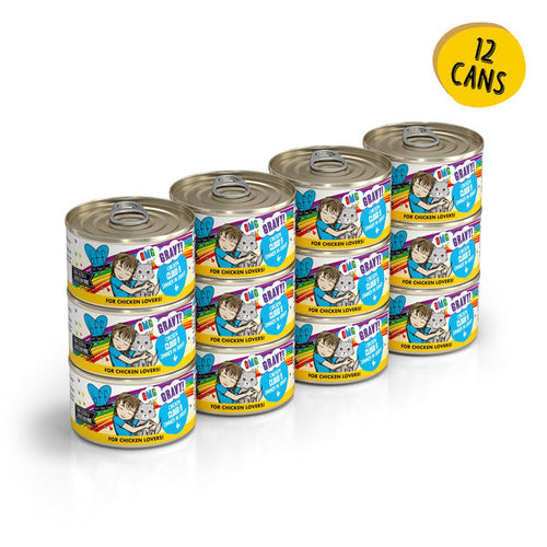 Weruva BFF OMG Chicken Cloud 9 Dinner in Gravy Cat Food (5.5 oz)