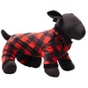 The Worthy Dog Red/Blk Buffalo Check Jammies (XSmall)
