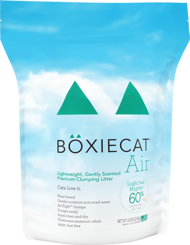 Boxiecat Air™ Lightweight, Gently Scented, Premium Clumping Litter