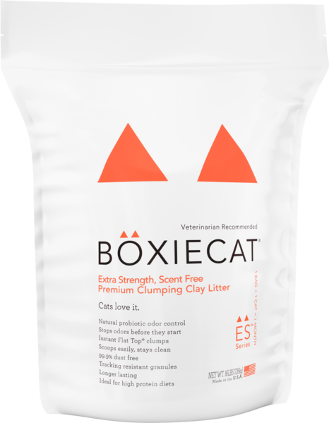 Boxiecat Extra Strength Premium Clumping Clay Cat Litter (16-lb)