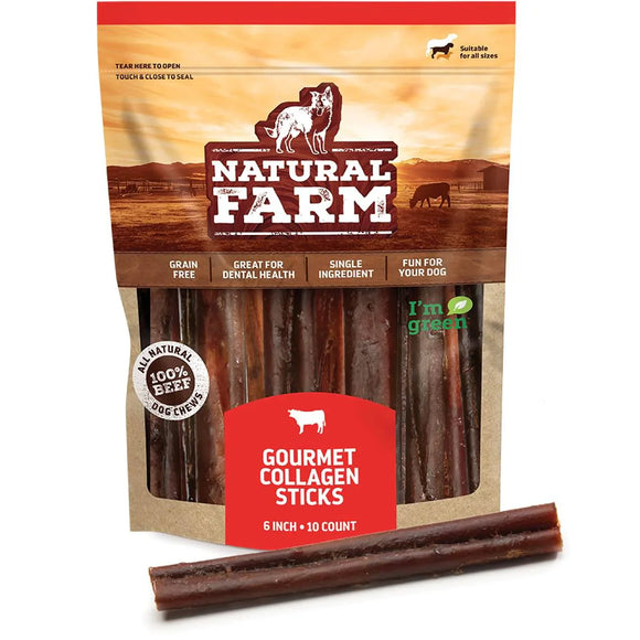 Natural Farm Gourmet Collagen Sticks (6