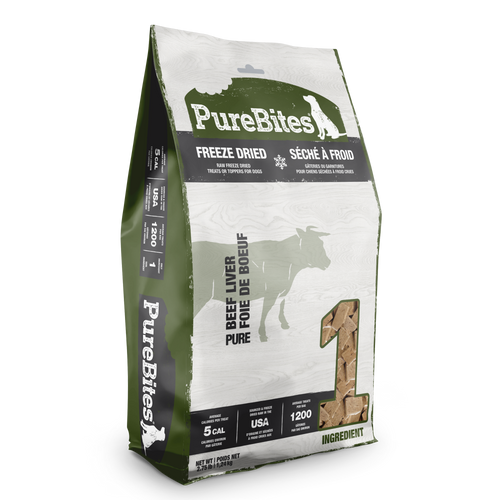 PureBites Freeze Dried Beef Liver Dog Treats