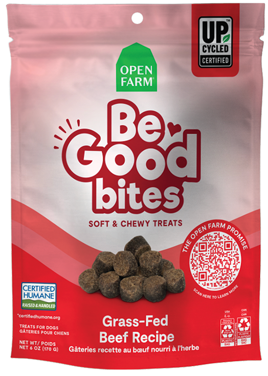 Open Farm Be Good Bites Grass-Fed Beef Treats (6 Oz)