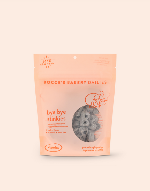 Bocce's Bakery Bye Bye Stinkies Soft & Chewy Treats (6 Oz.)