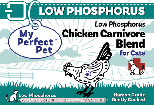 My Perfect Pet Low Phosphorus Chicken Carnivore Blend (2.5 lbs)