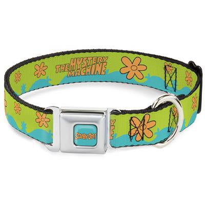 Buckle Down Scooby Doo Mystery Machine Paint Job Collar (Medium 11-16.5in)