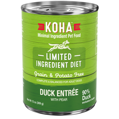 Koha Limited Ingredient Diet Duck Entrée for Dogs (13-oz)