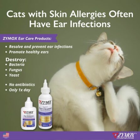 ZYMOX Enzymatic Topical Cream with 0.5% Hydrocortisone for Cats & Kittens (1-oz)