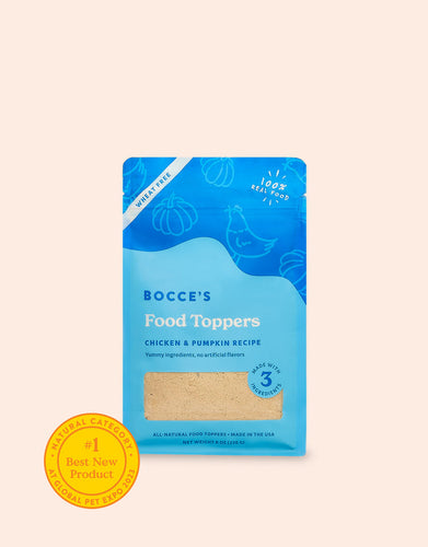 Bocce's Bakery Chicken & Pumpkin Food Topper (8 Oz.)