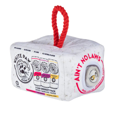 Haute Diggity White Paw Grrriety Pack - Activity House Dog Toys