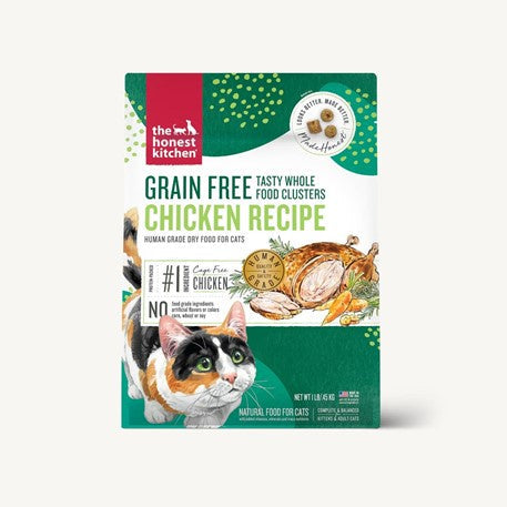 Honest Kitchen Cat Clusters GF Chicken (4lb)