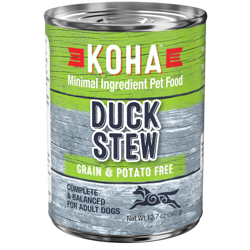 Koha Minimal Ingredient Duck Stew for Dogs