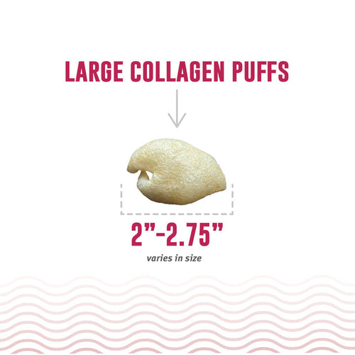 Icelandic+™ Beef Collagen Puffs with Cod Skin Treats for Dogs