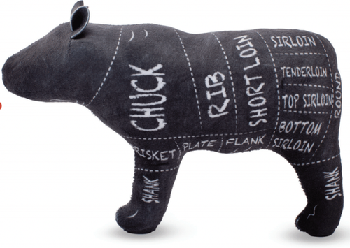 Fringe Let's Meat Up Plush Dog Toy