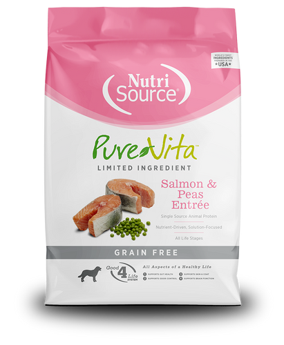 NutriSource® PureVita™ Limited Ingredient Salmon & Peas Entrée Dog Food