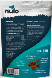 Nulo Crunchy Cat Treats™ Skin & Coat Salmon Recipe (4-oz)