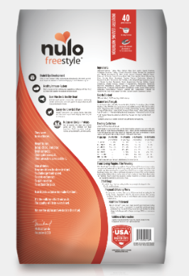 Nulo Freestyle High-Protein Kibble for Large Breed Puppies Salmon & Turkey Recipe Dry Dog Food (24 Lbs)