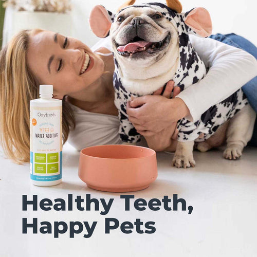 Oxyfresh Premium Pet Dental Water Additive | Easiest Way to Eliminate Dog and Cat Bad Breath