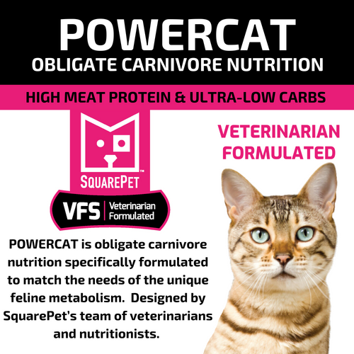 SquarePet® VFS® POWERCAT™ Herring & Salmon for Cats