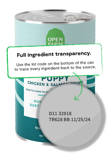 Open Farm Puppy Chicken & Salmon Pâté for Dogs