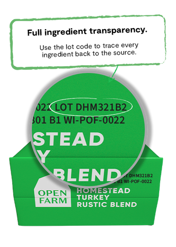 Open Farm Homestead Turkey Rustic Blend (5.5-oz, single)