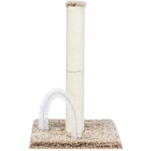 Trixie Cat Lola Scratching Post with Brush (Brown)