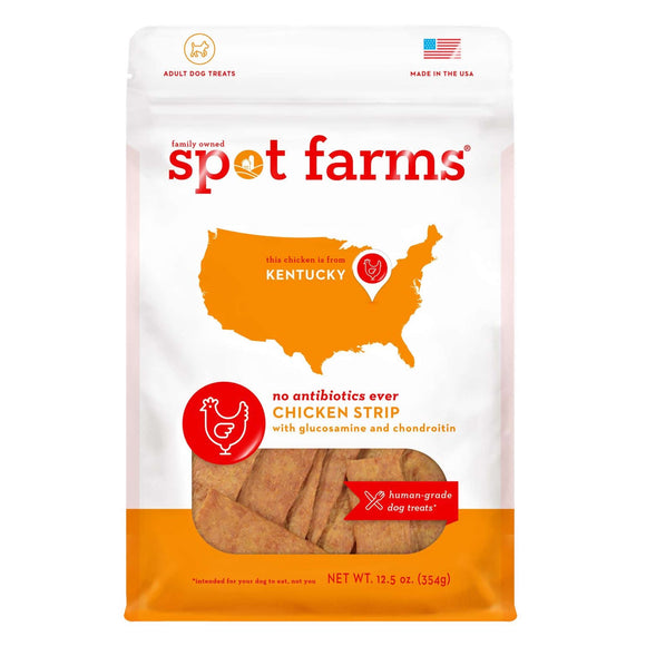 Spot Farms Chicken Strip with Glucosamine & Chondroitin Dog Treats (12.5-oz)