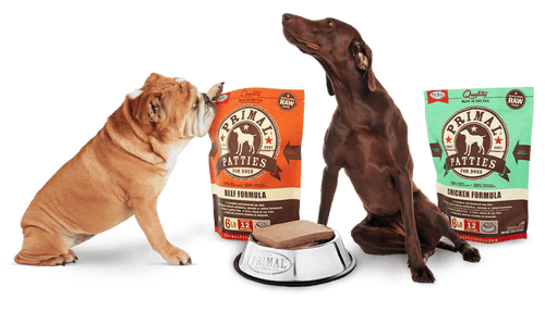 Primal Pet Foods Canine Raw Frozen Patties (Beef 6 Lb)